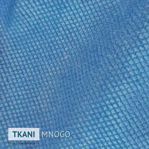 Фото внешнего вида велюра cabrio - 178-24 цвет голубой. Обивочный Велюр