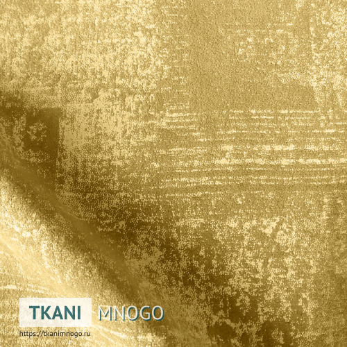 Фото внешнего вида велюра “8” (узор желтый)