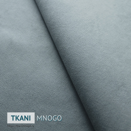 Фото фактуры велюра “RS-25” (однотонный серый)